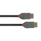 LINDY DisplayPort Cable Anthra Line 1m