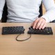 R-Go Tools Ergonomic keyboard R-Go Split Break with break software, ergonomic split keyboard, QWERTY (US), Bluetooth, black