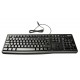 Logitech K120 UK Melna