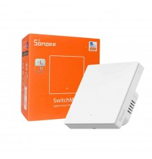 Sonoff SwitchMan ZBM5 Zigbee Single Switch Controller, White 86W