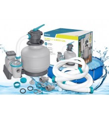 Bestway Efficient Swimming Pool Sand Filter with Pump, 11355 l/h.