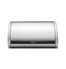 Brabantia Roll Top Bread Bin steel matt, medium