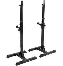 REBEL ACTIVE adjustable barbell stands