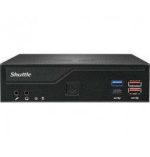 Shuttle Shuttle DH770 computer, Barebone personal computer, size 1.35 l, black, Intel H770, LGA 1700