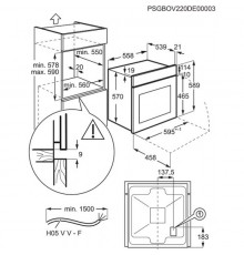 Духовка Electrolux EOH3H40BX