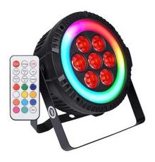 Spotlight LIGHT4ME RINGO PAR stseeniprožektor LED rõngaga