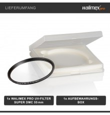 Walimex pro UV-Filter Slim Super DMC 55mm