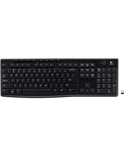 Logitech Wireless Keyboard K270 melns retail