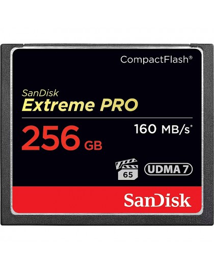 Atminties kortelė Sandisk 256GB Extreme PRO CompactFlash