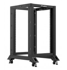OPEN RACK 18U 600X800 BLACK LANBERG