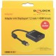 DELOCK Adapter Cable Mini DisplayPort 1.2 Male to HDMI Female Black 4K Active