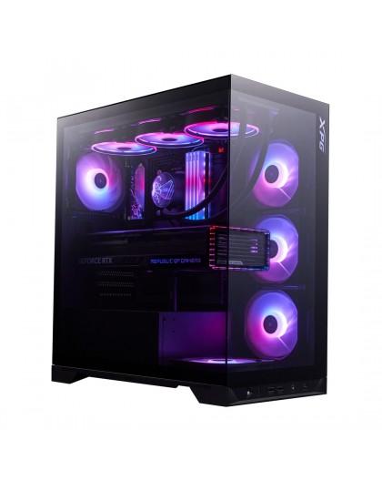 XPG INVADER X BTF MID-TOWER-CASE Black