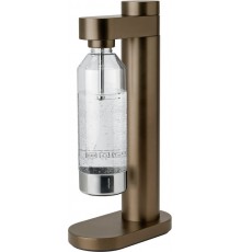 STELTON Sparkling Beverage Maker, brown metallic