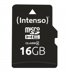 INTENSO 16GB C4 Micro SDHC Memory Card 3403470