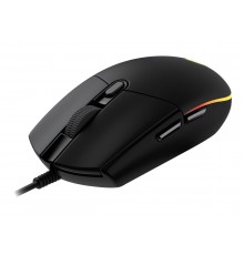 Logitech G203 LIGHTSYNC mängurihiirt valge