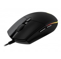 Logitech G203 LIGHTSYNC spēļu pele balta