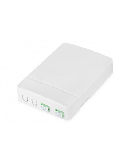 DIGITUS FTTH Housing with 2 x LC/APC DX Coupling