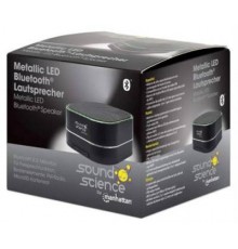MANHATTAN Sound Science Metallic LED Bluetooth Speaker Blue