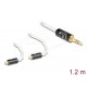 DELOCK USB 2.0 Mini B Standard 5-Pin Cable 0.7m