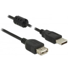 Delock USB 2.0 Type A Male to USB 2.0 Type A Female Extension Cable 2.0 m