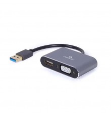 Gembird Adapter USB 3.0-HDMI VGA D-Sub