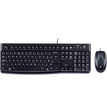 Logitech Desktop MK120 [UK] Melns
