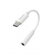 Hoco LS30 Type-C to 3.5mm Audio Adapter White