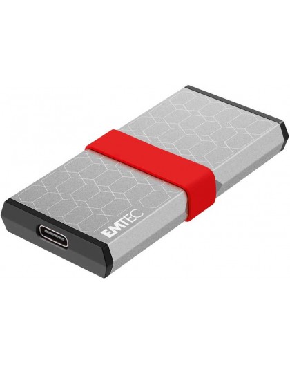 Emtec X205 Mini 512 GB SSD USB Type-C USB 3.2 Gen 2x2 Silver
