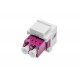DIGITUS LWL Coupling LC/LC Multimode-OM4 Duplex Keystone Module