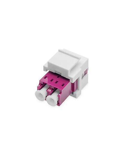 DIGITUS LWL Coupling LC/LC Multimode-OM4 Duplex Keystone Module