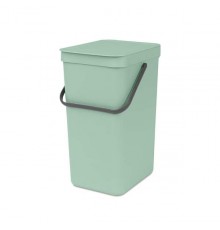 Brabantia Sort & Go Waste Bin Jade Green 16 L