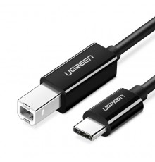 USB C - USB B kaabel (printerile) 1m US370 UGREEN