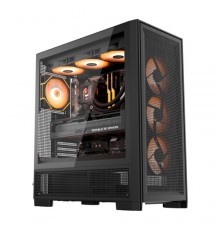 DarkFlash AIRNOVA computer case (black) + 3 fans