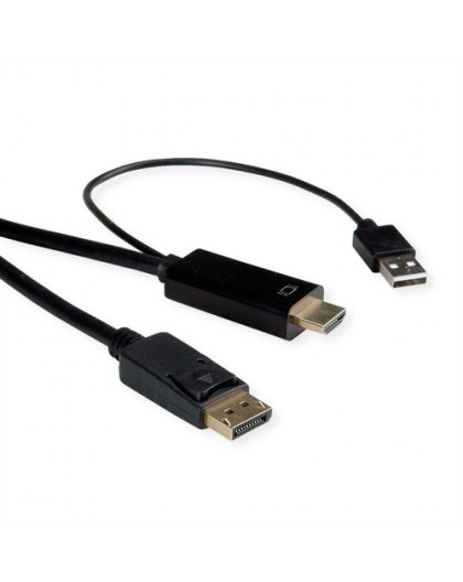 ROLINE UHD HDMI į DP KABELIS