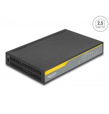 DELOCK 2.5Gigabit Ethernet lüliti 8 sadamat