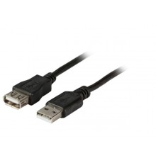 USB cable EFB USB-A - USB-A 5 m Black (K5248SW.5V2)