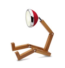 Piffany Mr. Wattson Original Table Lamp Flash red