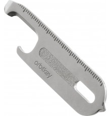 Orbitkey Multi-Tool v2 - daudzkārtējs rīks, sudraba krāsā
