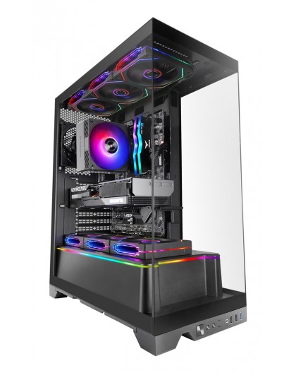 Mars Gaming MCPRISMA computer case Midi Tower Black