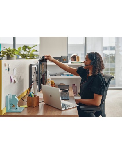 HP Poly Blackwire 3220 Stereo USB-C Black Headset +USB-C/A Adapter (Bulk)