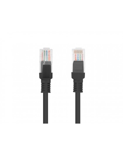 LANBERG PATCHCORD RJ45, CAT. 5E, UTP, 20M, Black