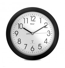 Mebus 52450 wireless wall clock black