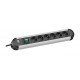 Bachmann Table Socket, 6xSockets (CEE7) Plug (CEE7), 2m, with S