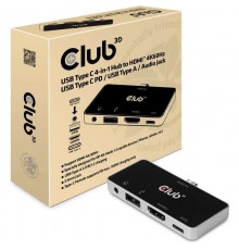 Club3D adapter USB 3.1 Tüübi C USB 3.0 Tüübi A St/Bu