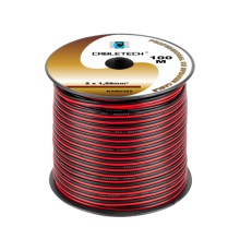 Cabletech Speaker Cable 1.5mm 100m Black - Red