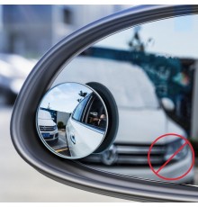Baseus rear view mirrors with wide-angle blind spot - black