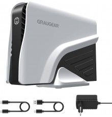 GRAUGEAR External Hard Drive 8TB for PS4/PS5 USB-C/USB-A