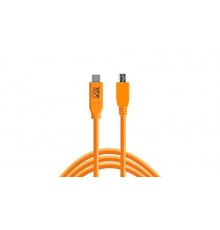 USB kaabel - Tether Tools Pro USB-C 2.0 Micro B 4.6m koos TetherBoost Pro Core juhtimisseadetega