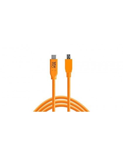 USB kabelis - Tether Tools Pro USB-C 2.0 Micro B 4.6m su TetherBoost Pro Core valdikliu