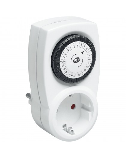 REV timer mechanisch white